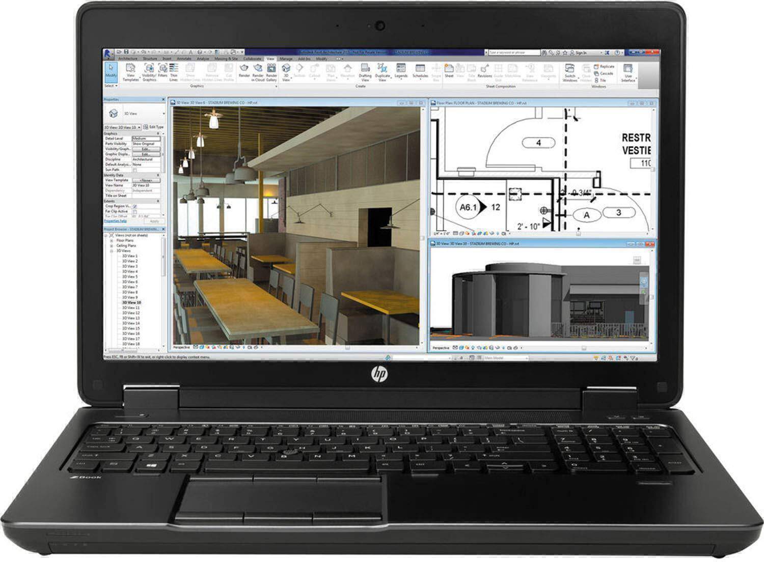 لپتاپ اچ پی استوک (HP) | ZBook 17 G2 | avincomp.com